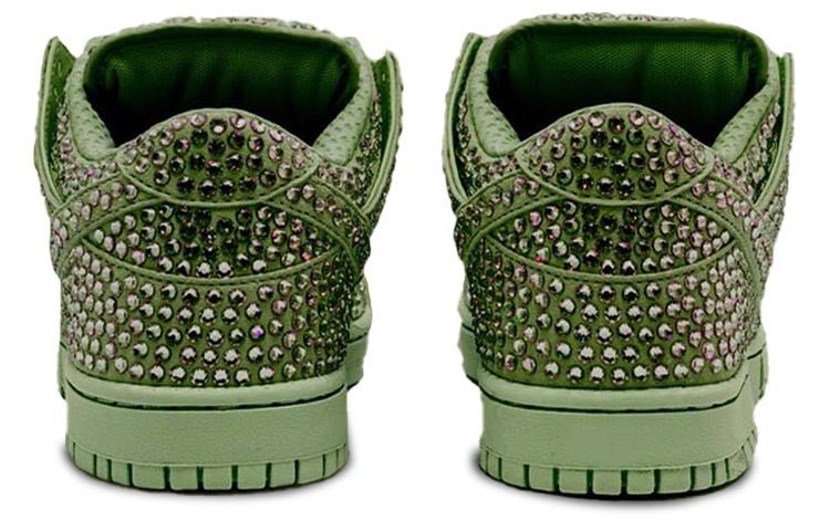 Nike x Cactus Plant Flea Market x Swarovski Dunk Low 'Spiral Sage' CZ2670-300 - Image 5