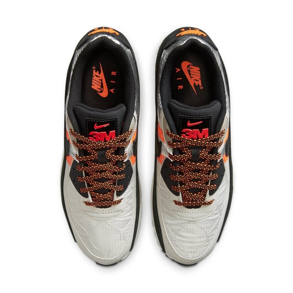 Nike 3M x Air Max 90 'Light Bone' CZ2975-001 - Image 4