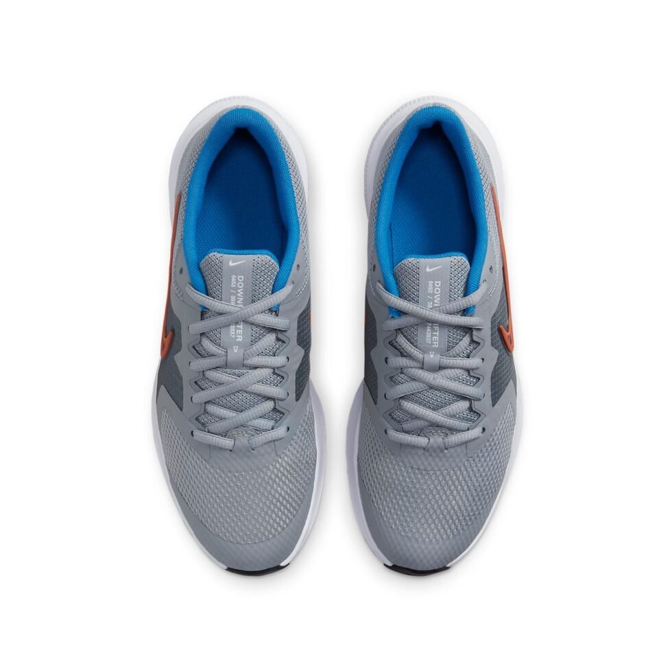 (GS) Nike Downshifter 11 'Particle Grey Orange' CZ3949-004 - Image 4
