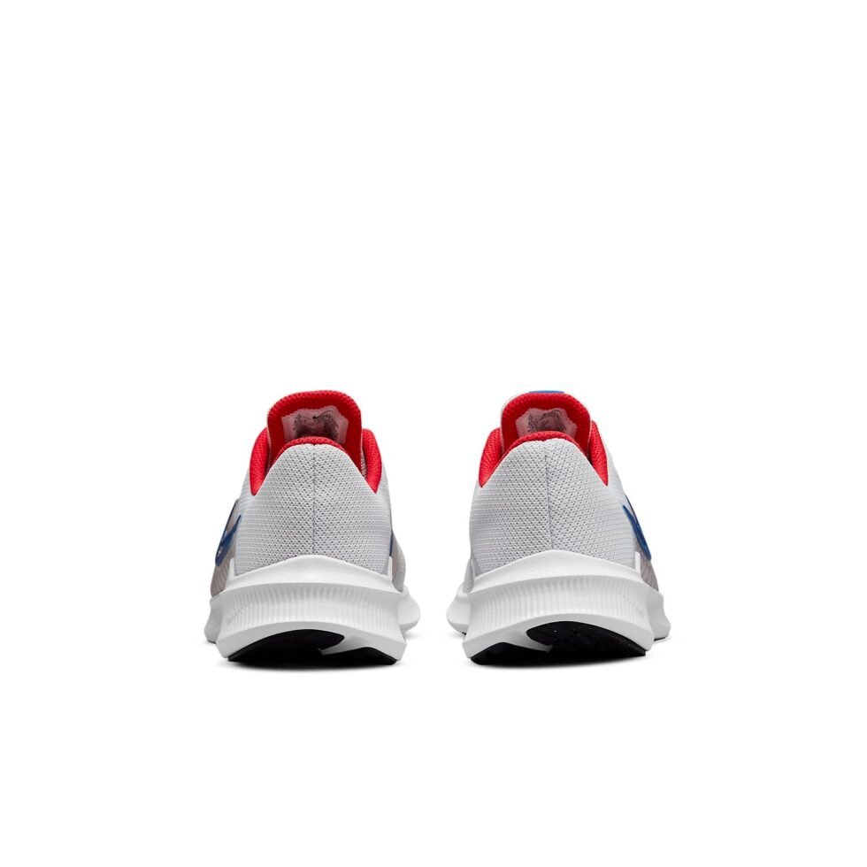 (GS) Nike Downshifter 11 Low-Top White/Blue CZ3949-013 - Image 5