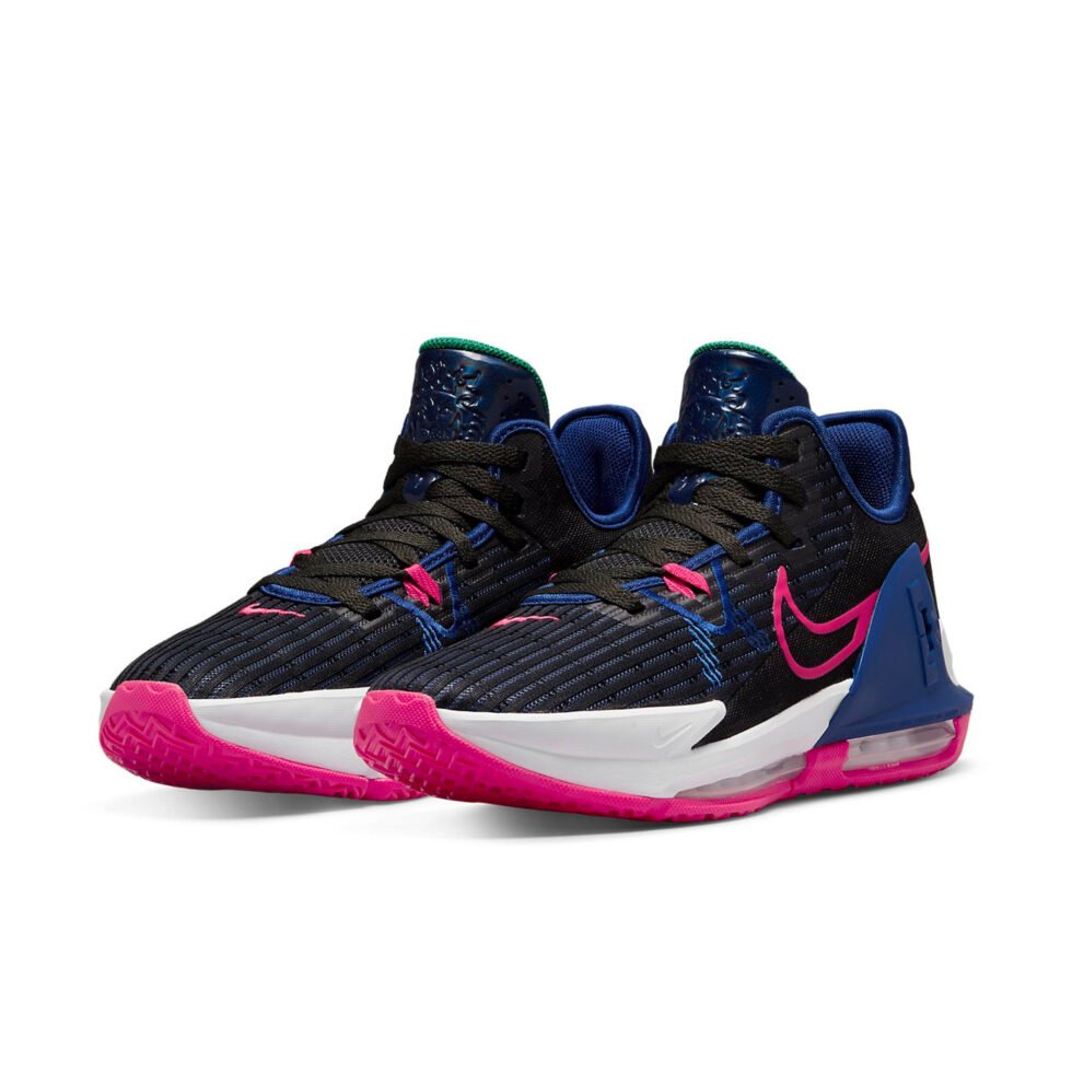 Nike LeBron Witness 6 'Black Deep Royal Blue' CZ4052-005 - Image 3