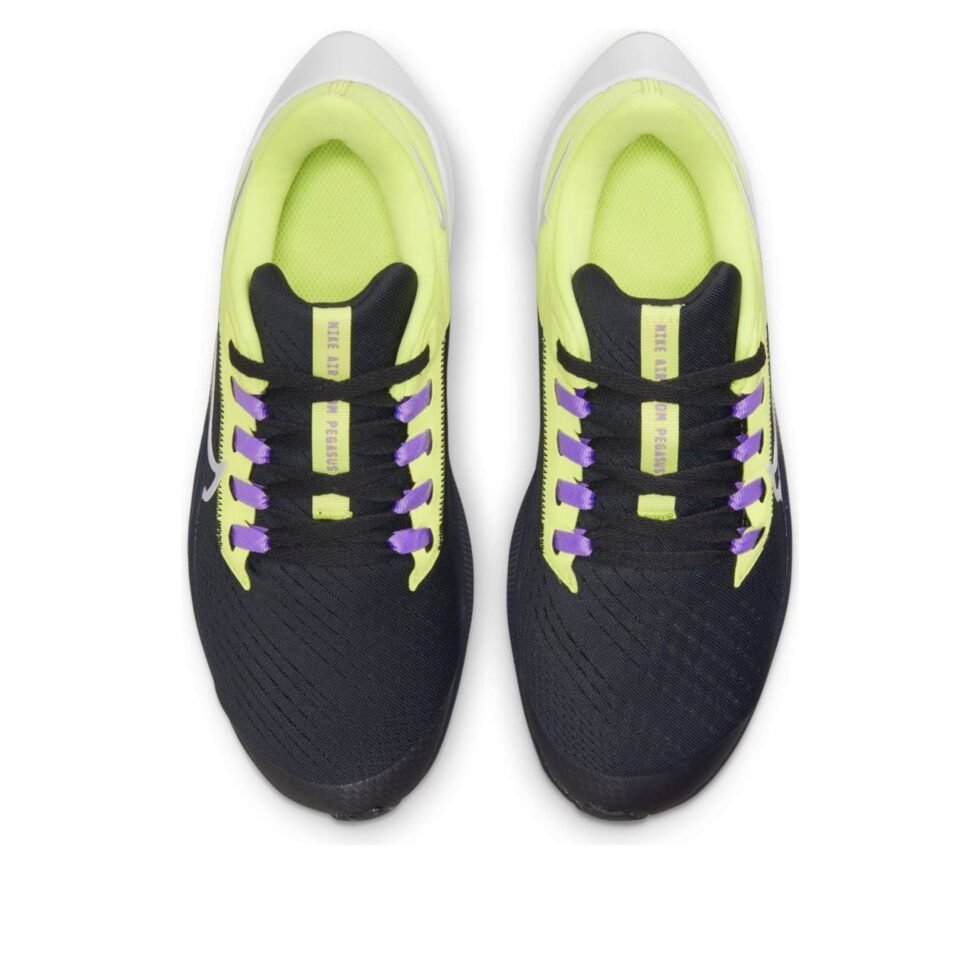 (GS) Nike Air Zoom Pegasus 38 'Dark Smoke Grey Light Lemon Twist' CZ4178-012 - Image 4