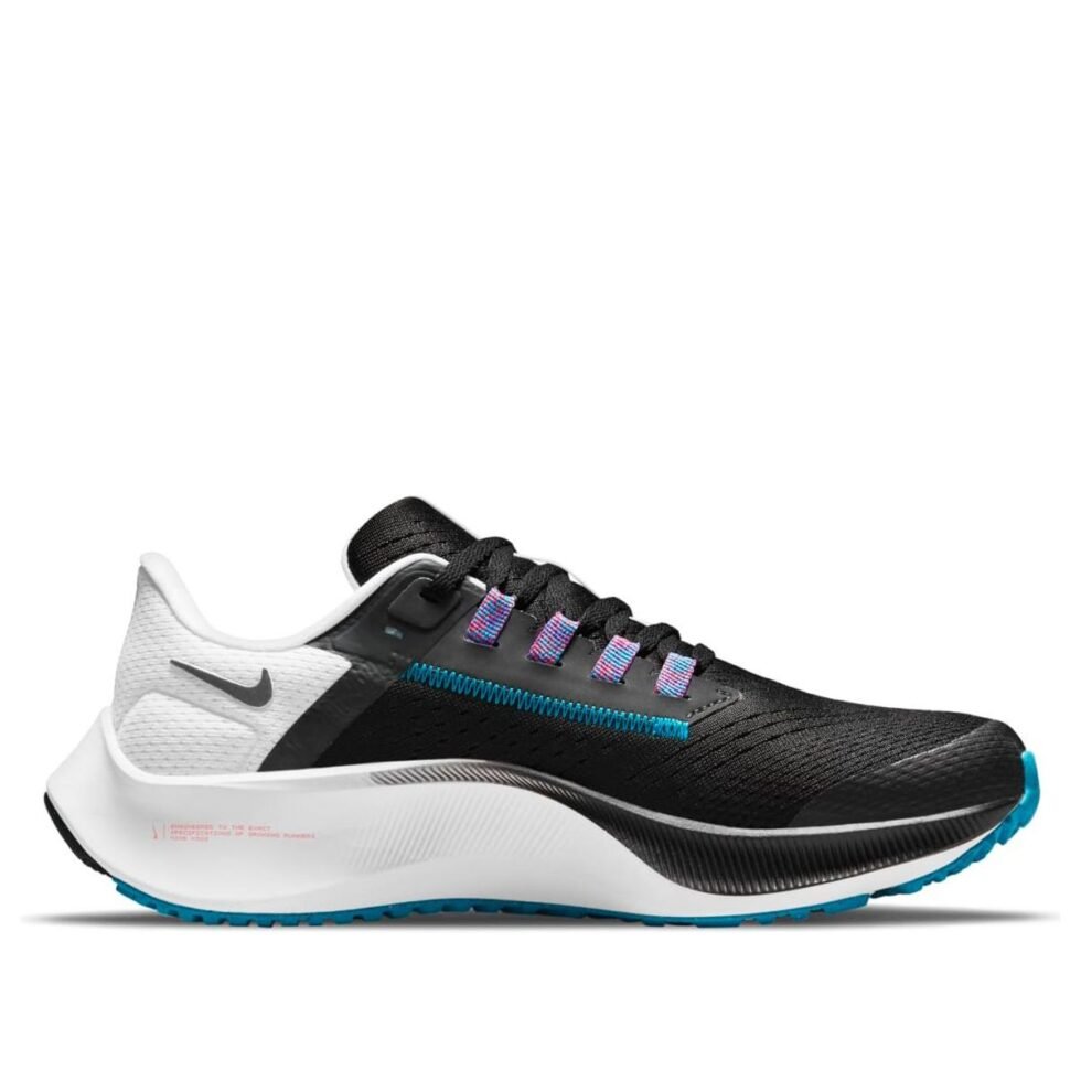 (GS) Nike Air Zoom Pegasus 38 'Black Metallic Silver' CZ4178-015 - Image 2
