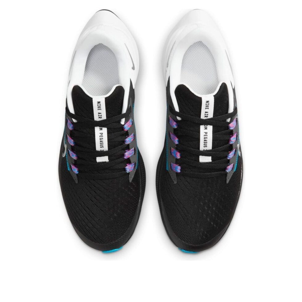 (GS) Nike Air Zoom Pegasus 38 'Black Metallic Silver' CZ4178-015 - Image 4