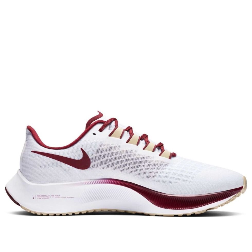 Nike Air Zoom Pegasus 37 'Florida State' CZ5377-100 - Image 2
