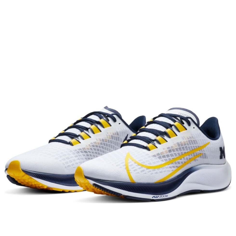 Nike Air Zoom Pegasus 37 'Michigan' CZ5384-100 - Image 3