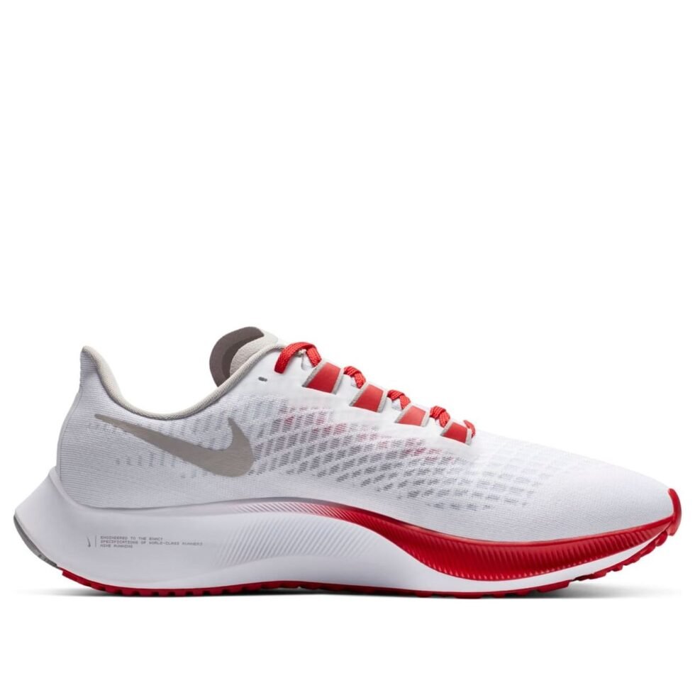 Nike Air Zoom Pegasus 37 'Ohio State' CZ5385-100 - Image 2