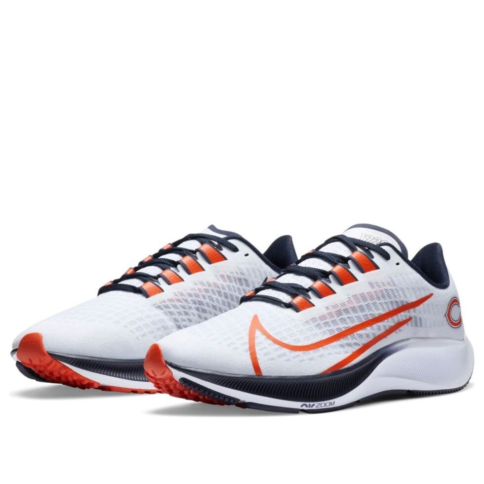 Nike Air Zoom Pegasus 37 'Chicago Bears' CZ5433-100 - Image 3