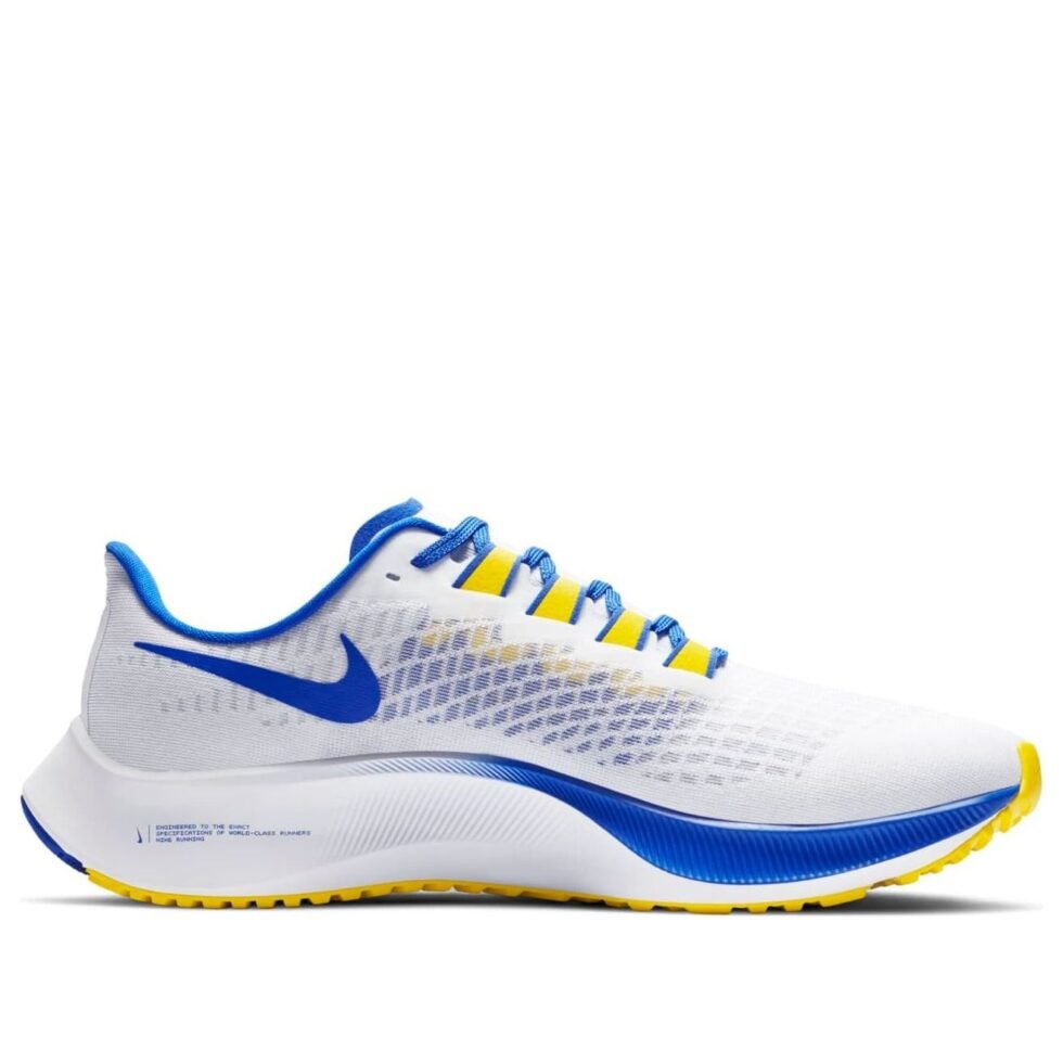 Nike Air Zoom Pegasus 37 'Los Angeles Rams' CZ5449-100 - Image 2