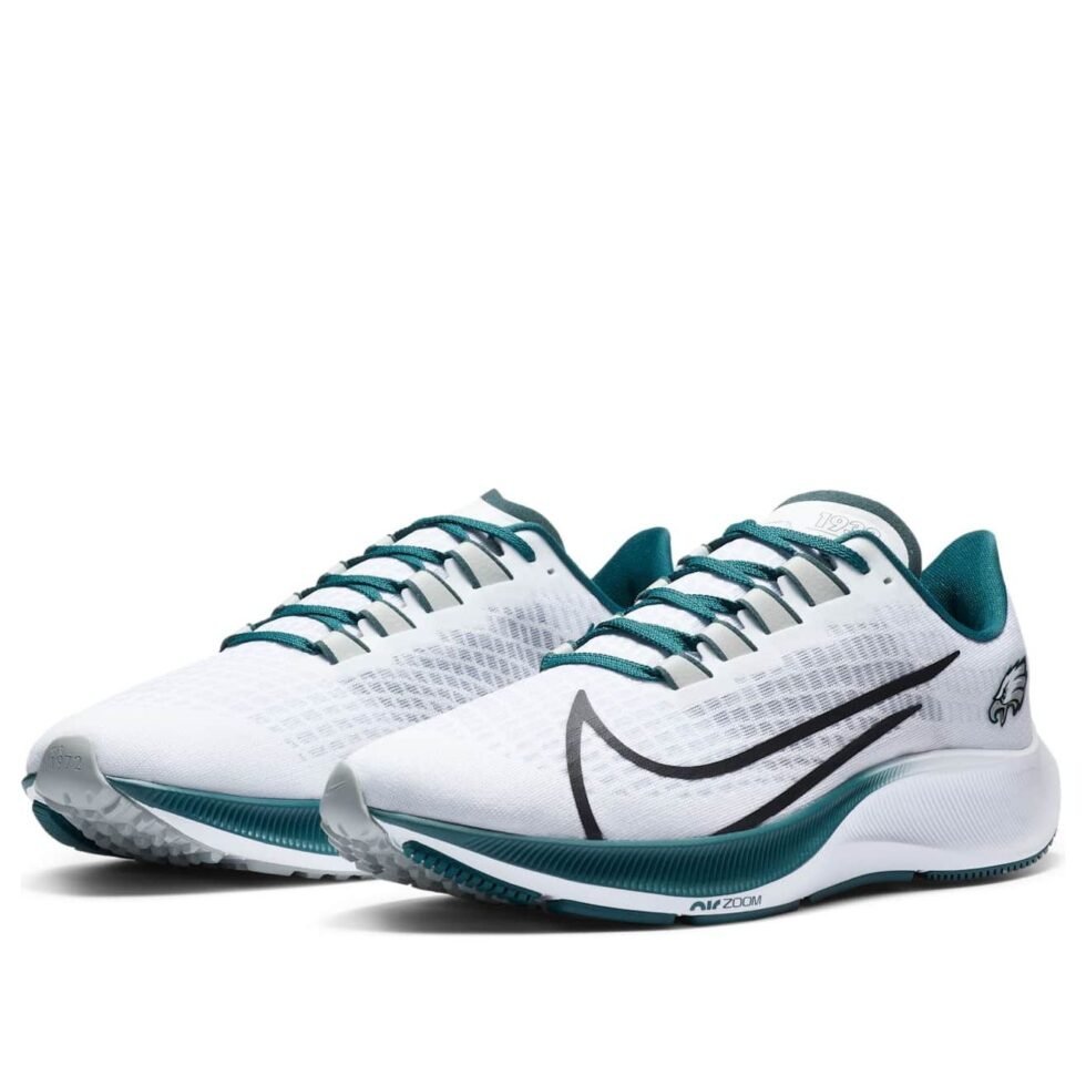 Nike Air Zoom Pegasus 37 'Philadelphia Eagles' CZ5451-100 - Image 3