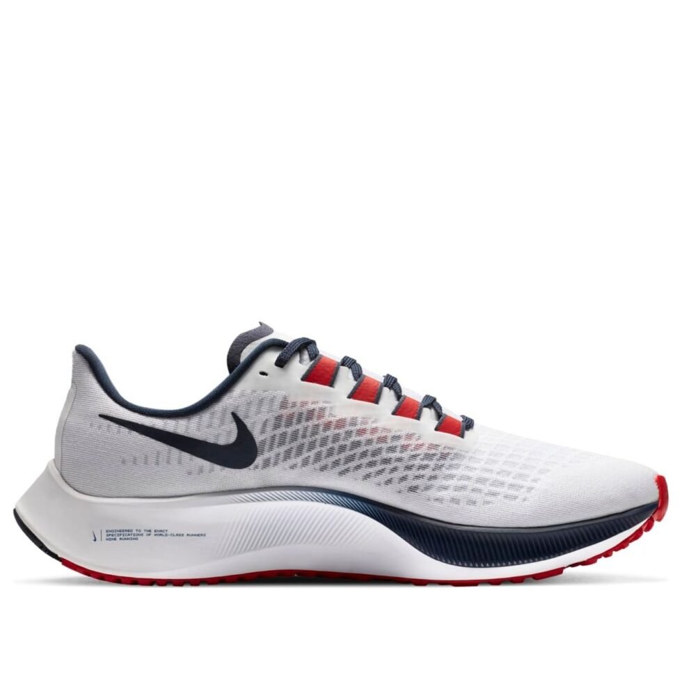 Nike Air Zoom Pegasus 37 'New England Patriots' CZ5456-100 - Image 2
