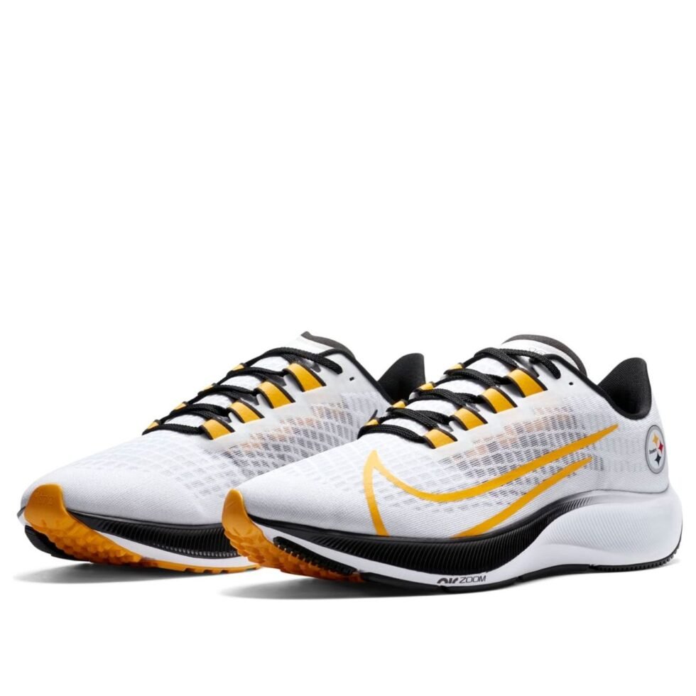 Nike Air Zoom Pegasus 37 'Pittsburgh Steelers' CZ5463-100 - Image 3