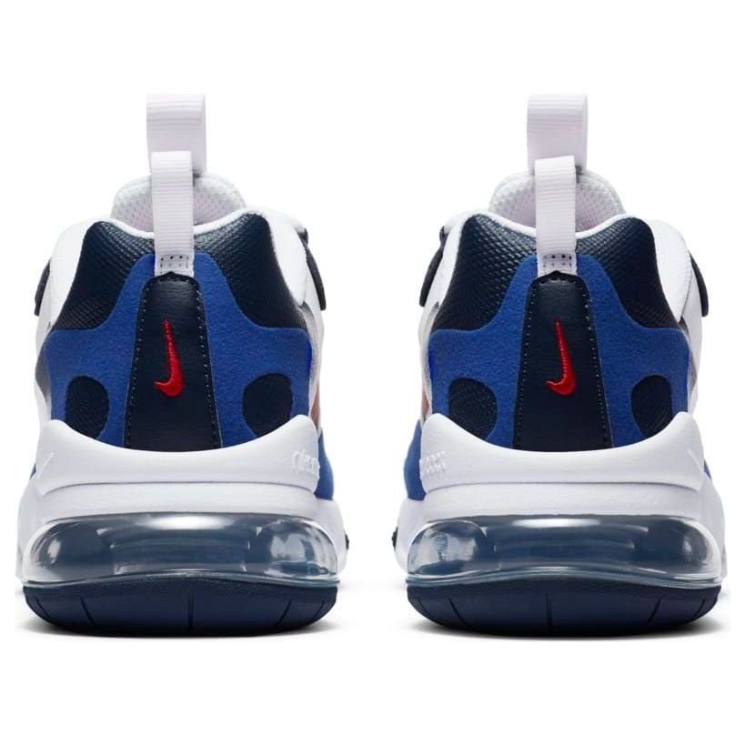 (GS) Nike Air Max 270 React 'White Midnight Navy Red' CZ5582-100 - Image 4