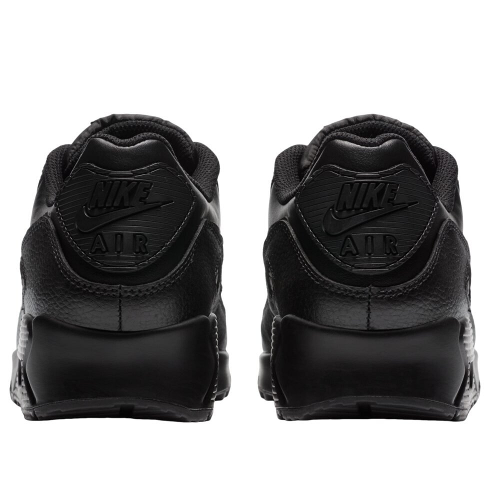 Nike Air Max 90 Leather 'Triple Black' CZ5594-001 - Image 5