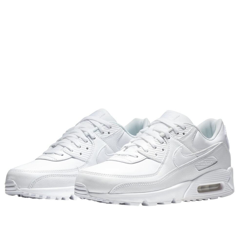 Nike Air Max 90 LTR 'Triple White' CZ5594-100 - Image 3