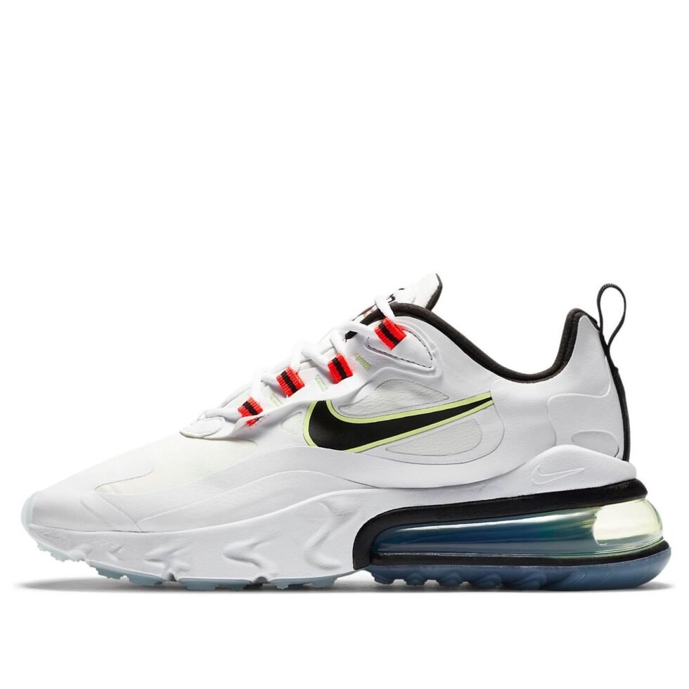 (WMNS) Nike Air Max 270 React 'White Crimson' CZ6685-100