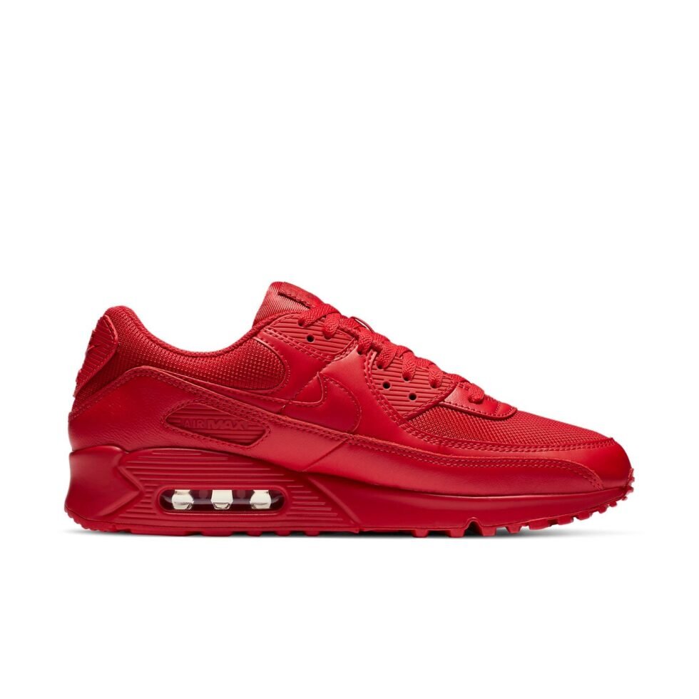 Nike Air Max 90 'Triple Red' CZ7918-600 - Image 2
