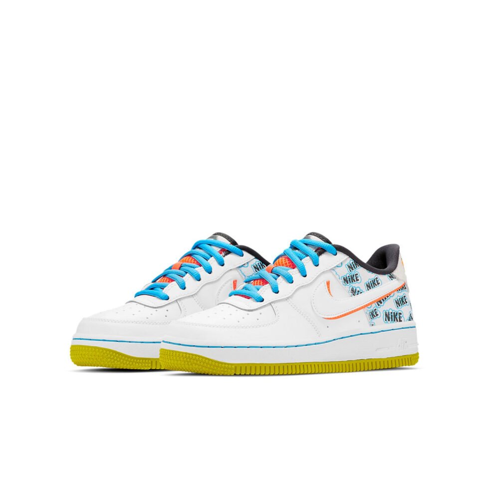 (GS) Nike Air Force 1 Low 'Back To School' CZ8139-100 - Image 3