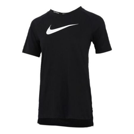 (WMNS) Nike Breathe Tailwind Dri-FIT Running Short Sleeve Black CZ8521-010