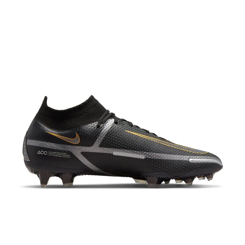 Nike Phantom GT2 Elite DF FG 'Black Metallic Gold' CZ9889-007 - Image 6