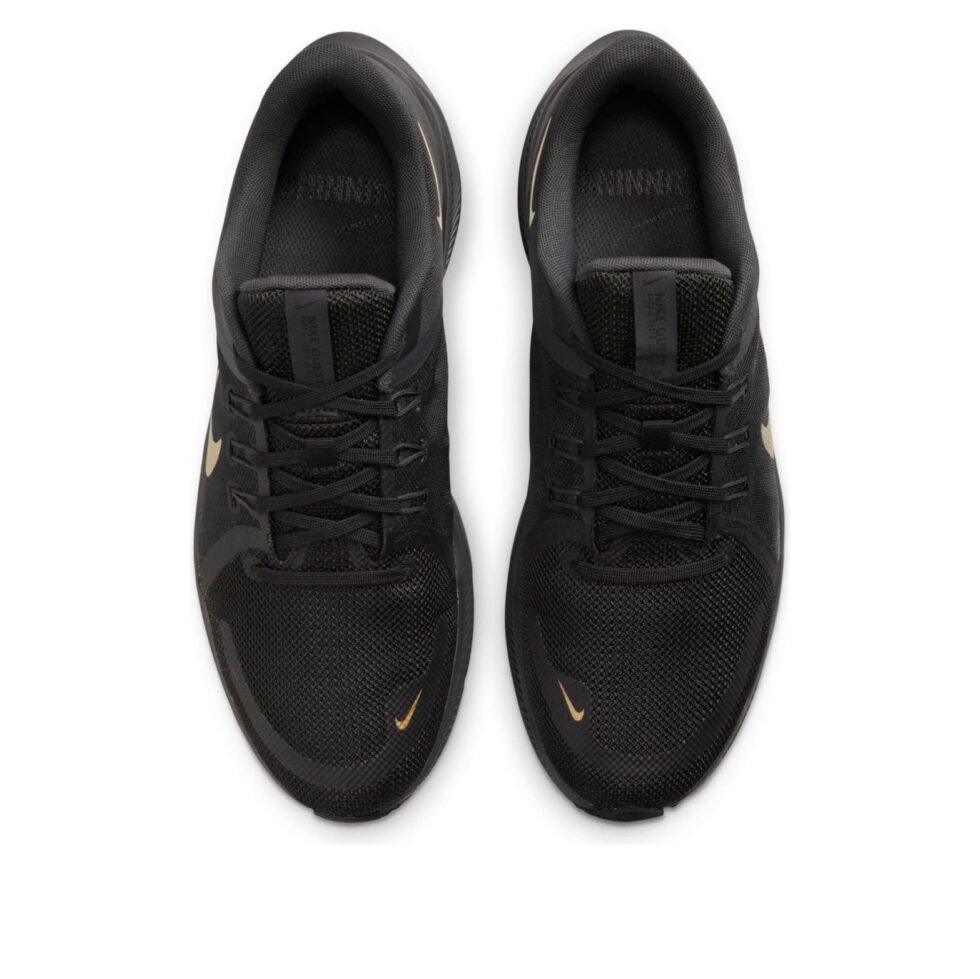 Nike Quest 4 'Black Metallic Gold' DA1105-010 - Image 4