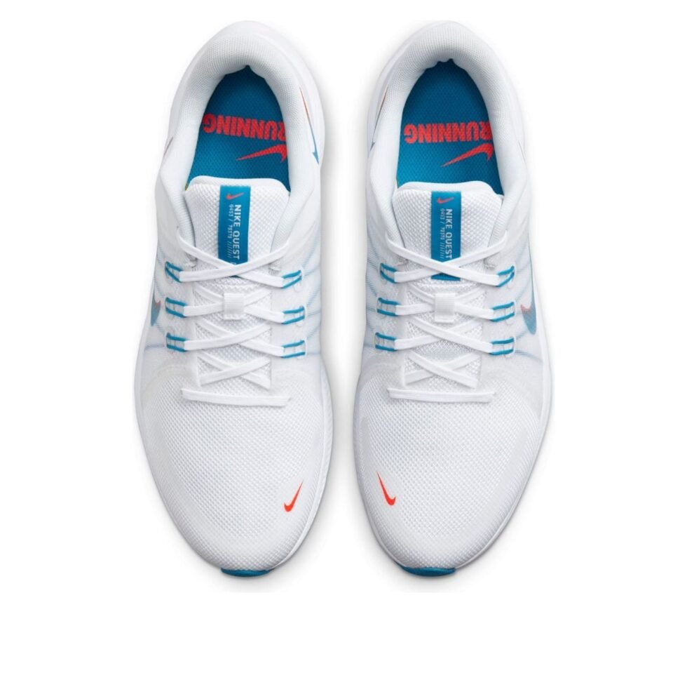 Nike Quest 4 'White Pure Platinum' DA1105-101 - Image 4