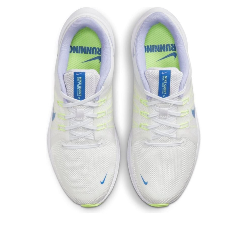 (WMNS) Nike Quest 4 'White Game Royal' DA1106-101 - Image 4