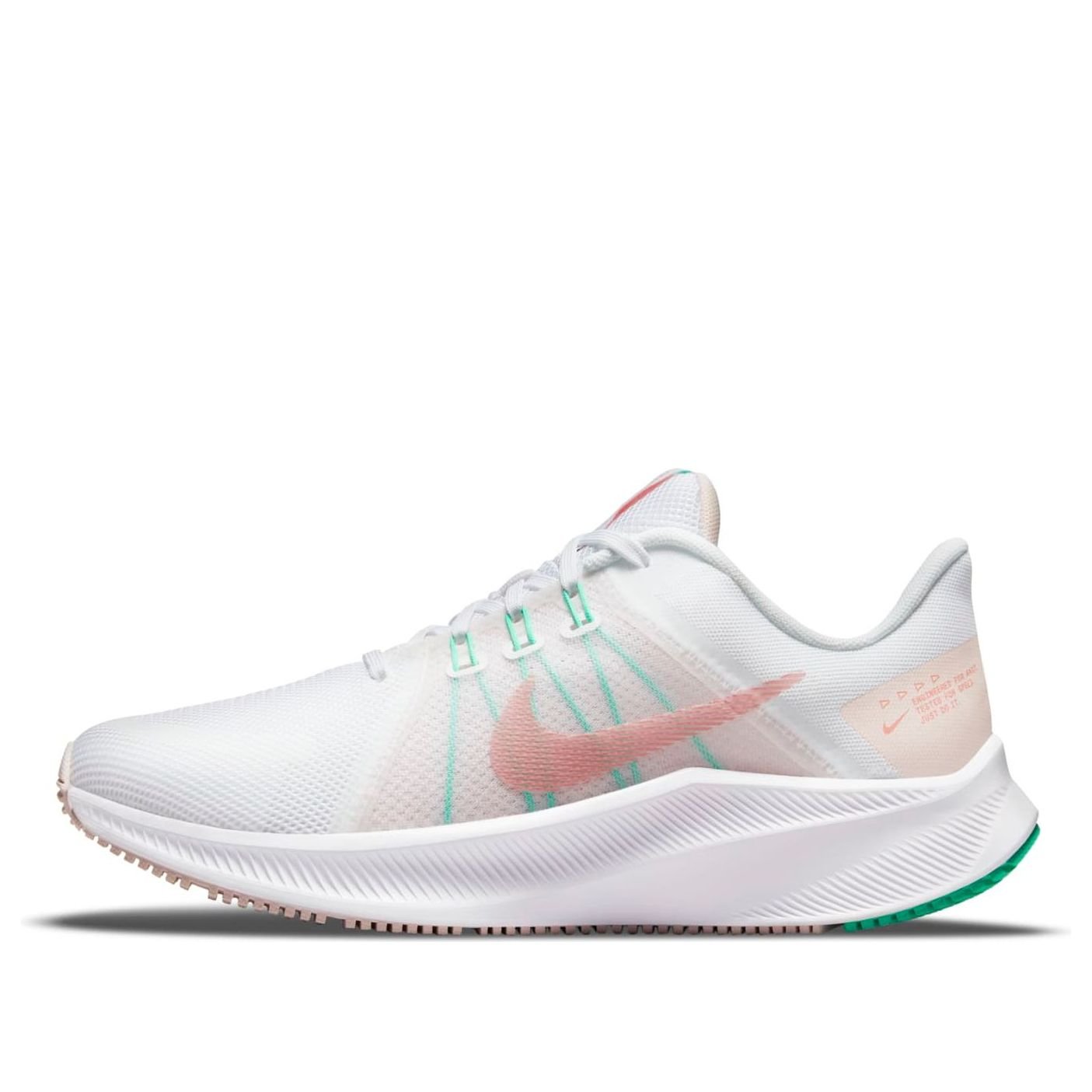 (WMNS) Nike Quest 4 'White Pink' DA1106-105