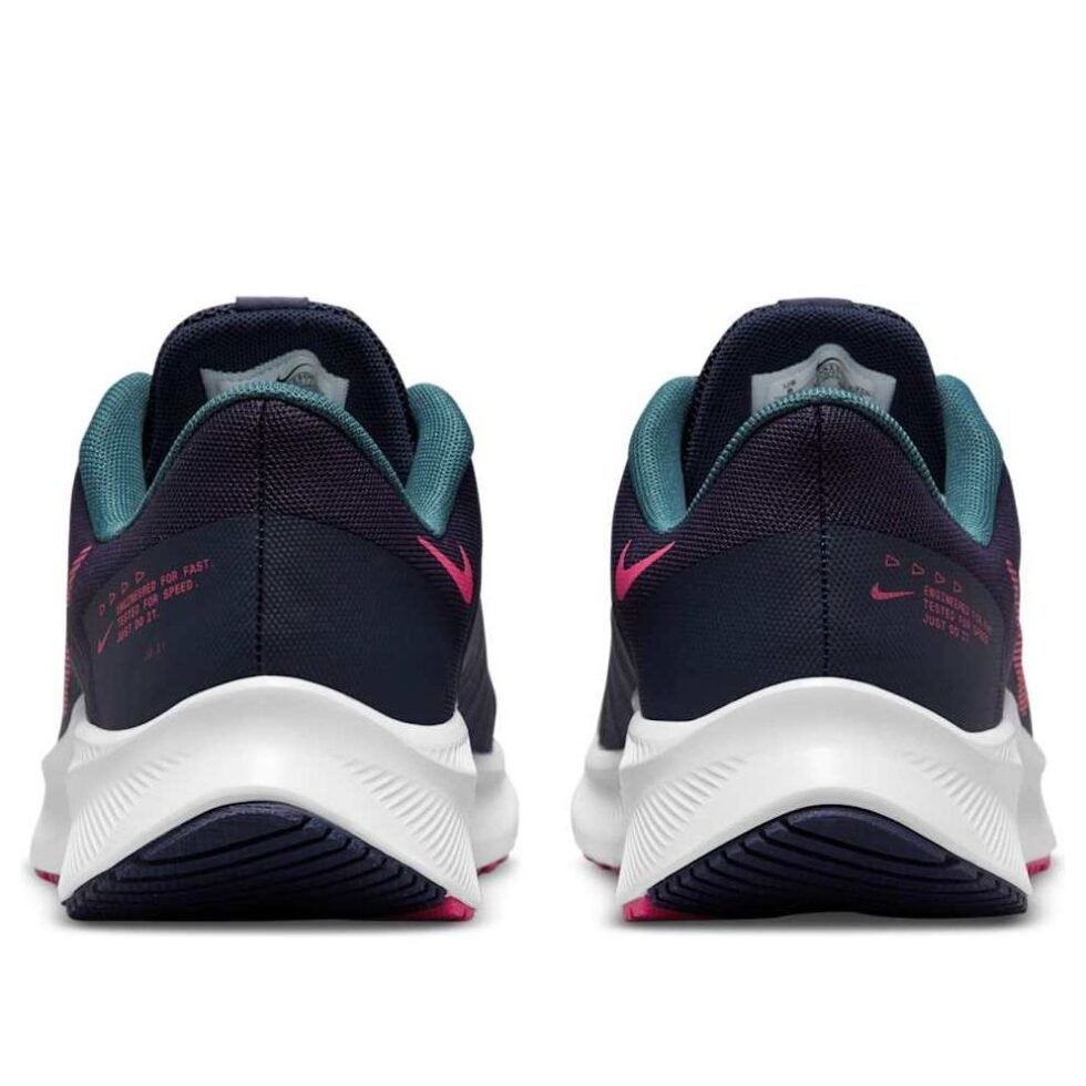 (WMNS) Nike Quest 4 'Blackened Blue Rush Pink' DA1106-401 - Image 5