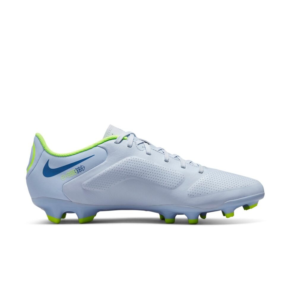 Nike Tiempo Legend 9 Academy MG 'Grey Dark Marina Blue' DA1174-054 - Image 6