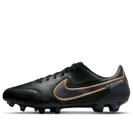Nike Tiempo Legend 9 Pro FG 'Black Metallic Gold' DA1175-007