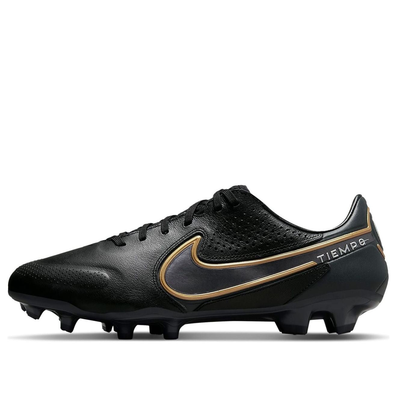 Nike Tiempo Legend 9 Pro FG 'Black Metallic Gold' DA1175-007