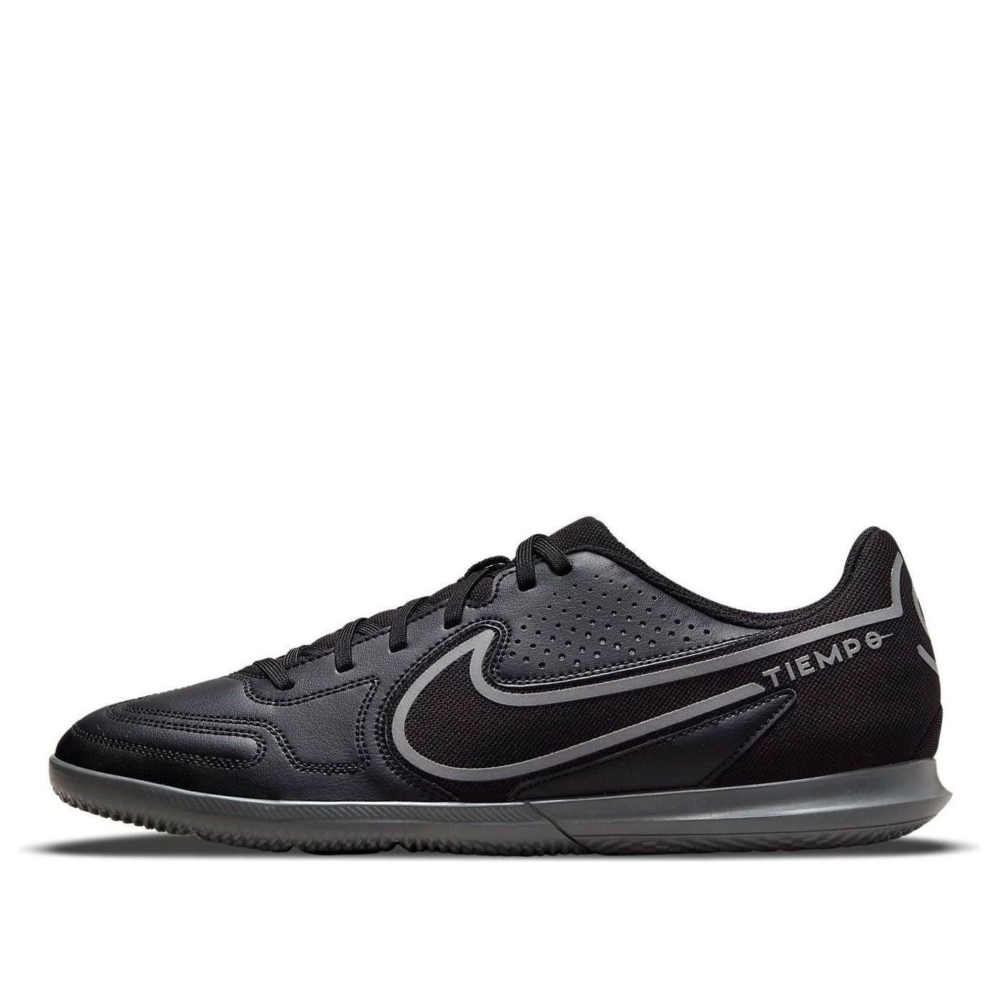 Nike Tiempo Legend 9 Club IC 'Black Metallic Bomber Grey' DA1189-004