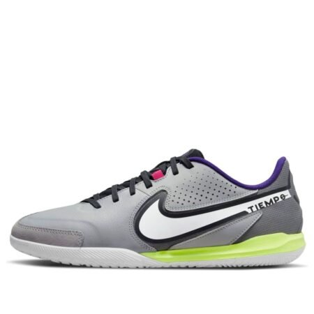 Nike Tiempo Legend 9 Academy IC 'Light Smoke Grey Volt' DA1190-017