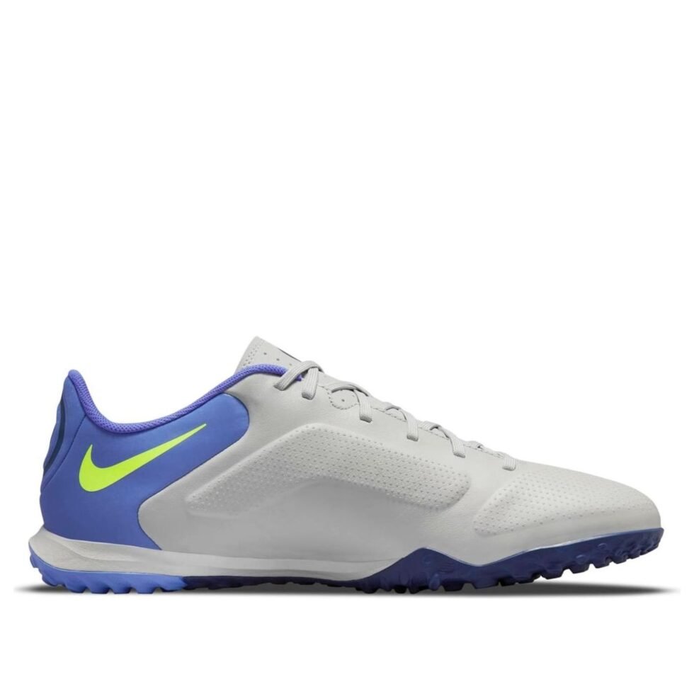 Nike Legend 9 Academy TF Turf Low-Top Soccer Shoes Grey Gray DA1191-075 - Image 2