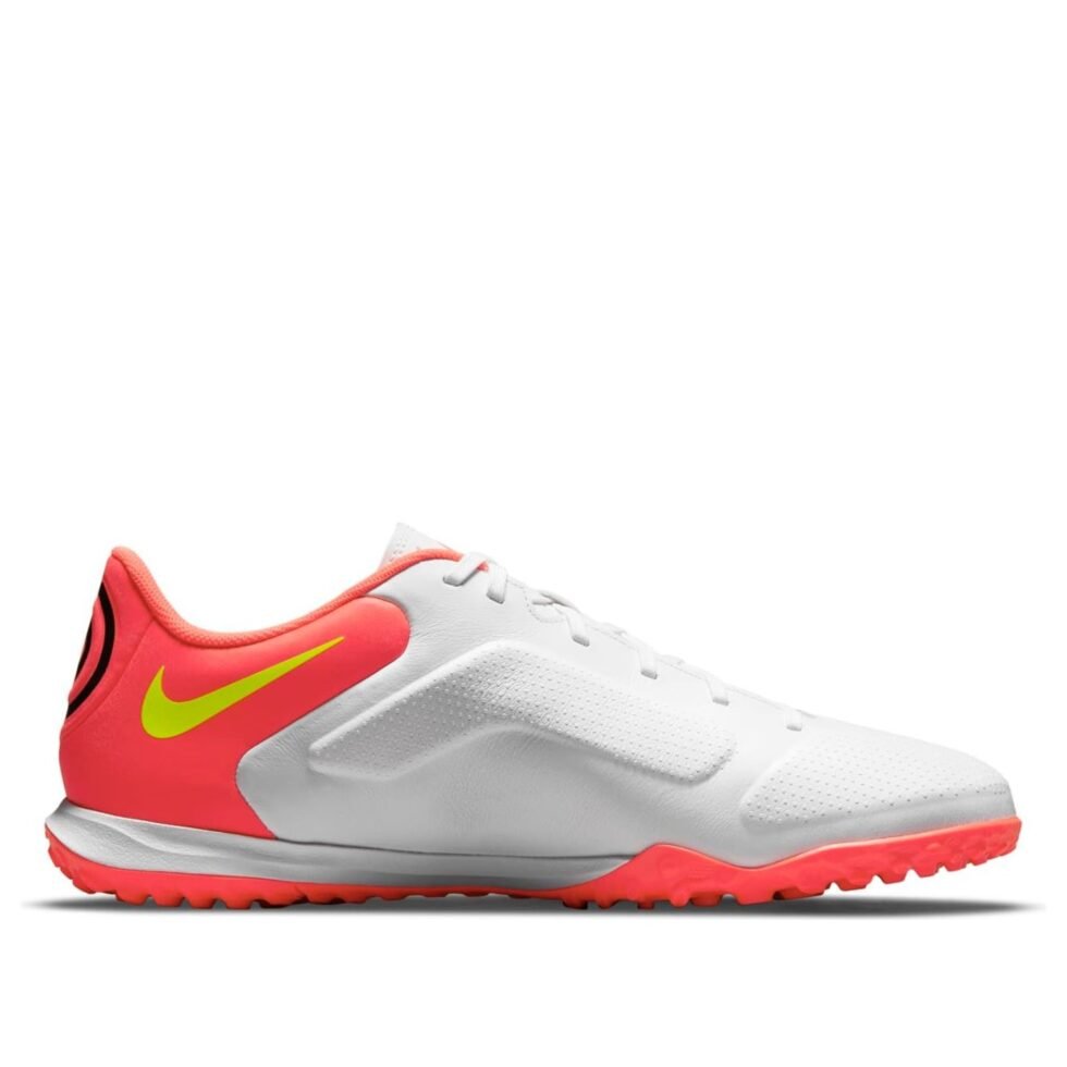 Nike Legend 9 Academy TF Turf Soccer Shoes White/Red DA1191-176 - Image 2