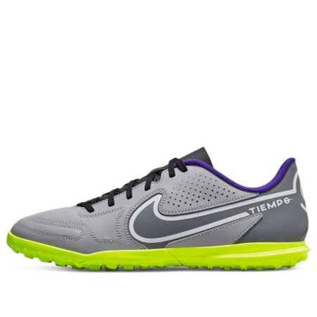 Nike Tiempo Legend 9 Club TF 'Light Smoke Grey Volt' DA1193-017