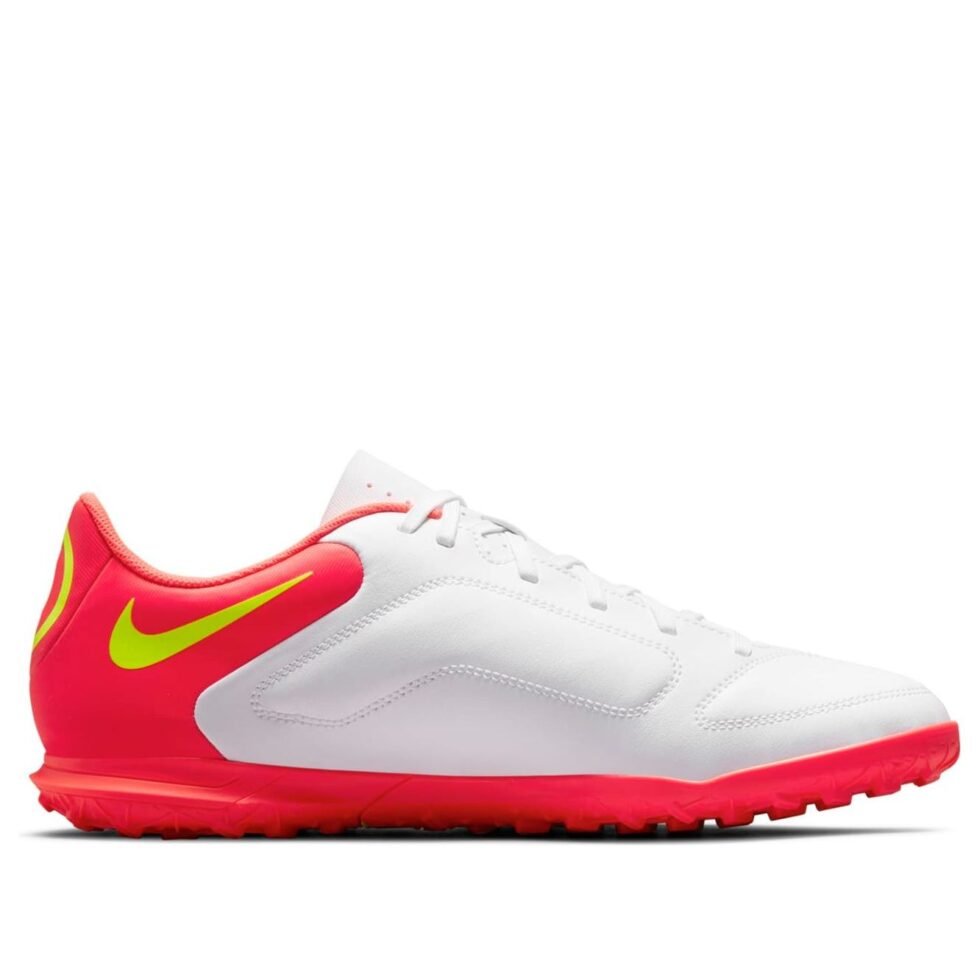 Nike Legend 9 Club TF Turf Sports Shoes White/Red DA1193-176 - Image 2