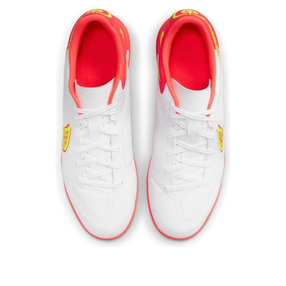 Nike Legend 9 Club TF Turf Sports Shoes White/Red DA1193-176 - Image 4