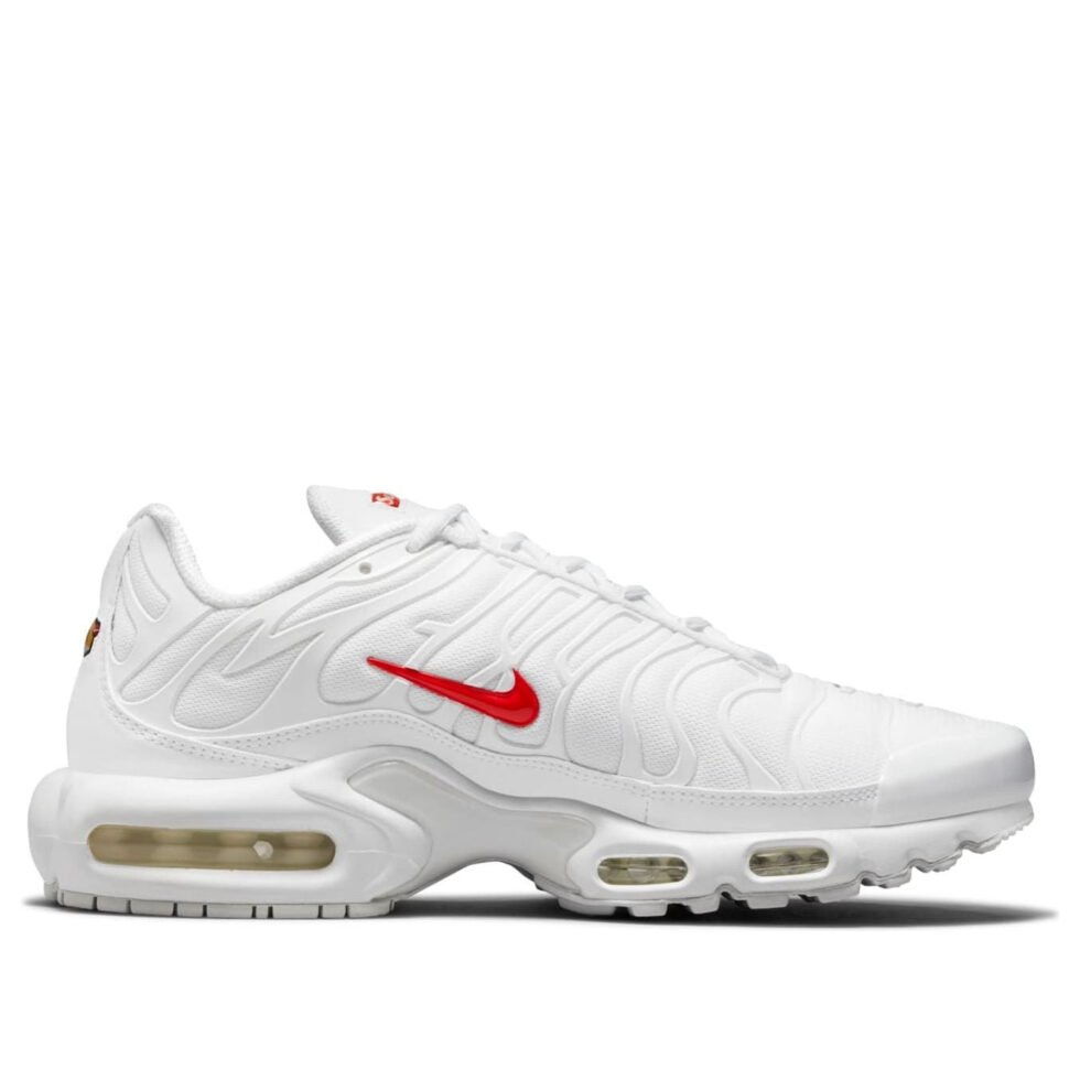 Nike x Supreme Air Max Plus TN 'White' DA1472-100 - Image 2