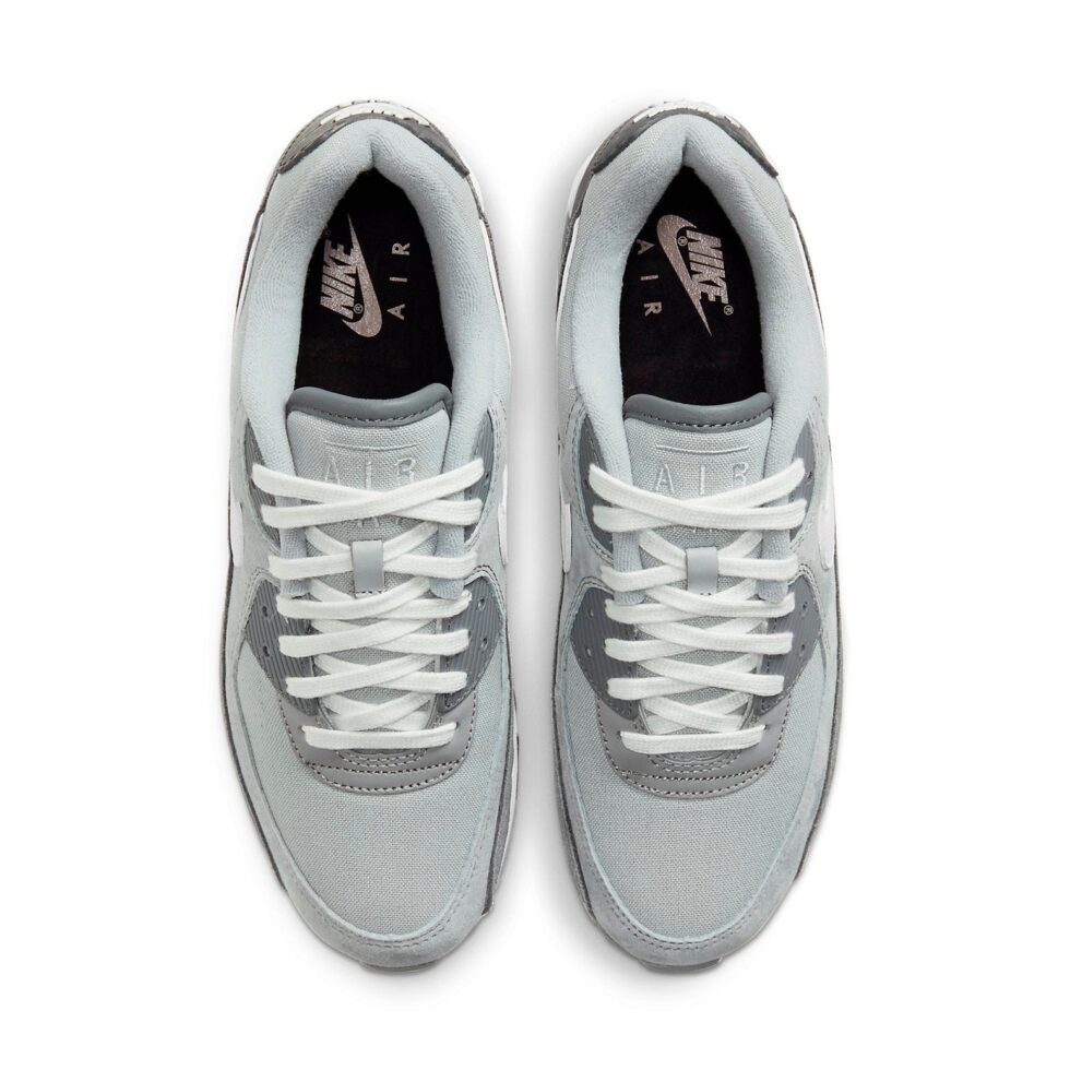 Nike Air Max 90 Premium 'Light Smoke Grey' DA1641-001 - Image 4