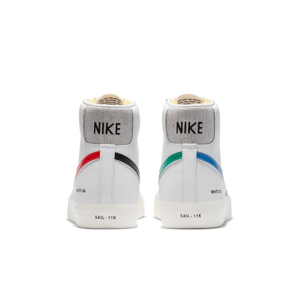 (WMNS) Nike Blazer Mid '77 'Color Code Pack - White' DA2142-146 - Image 5