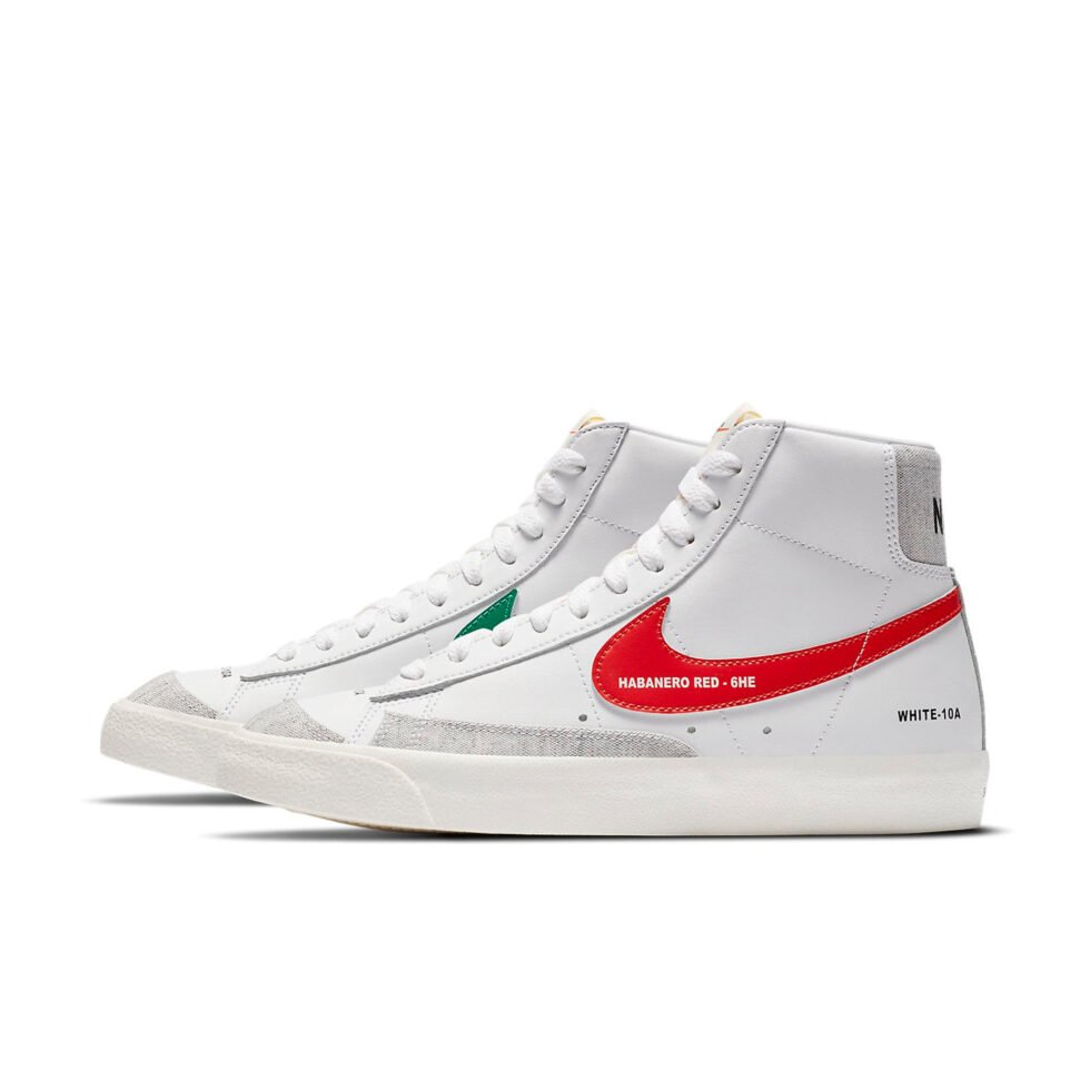 (WMNS) Nike Blazer Mid '77 'Color Code Pack - White' DA2142-146 - Image 6