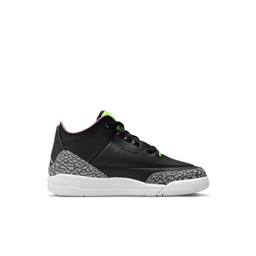 (PS) Air Jordan 3 Retro 'Electric Green' DA2306-003 - Image 2