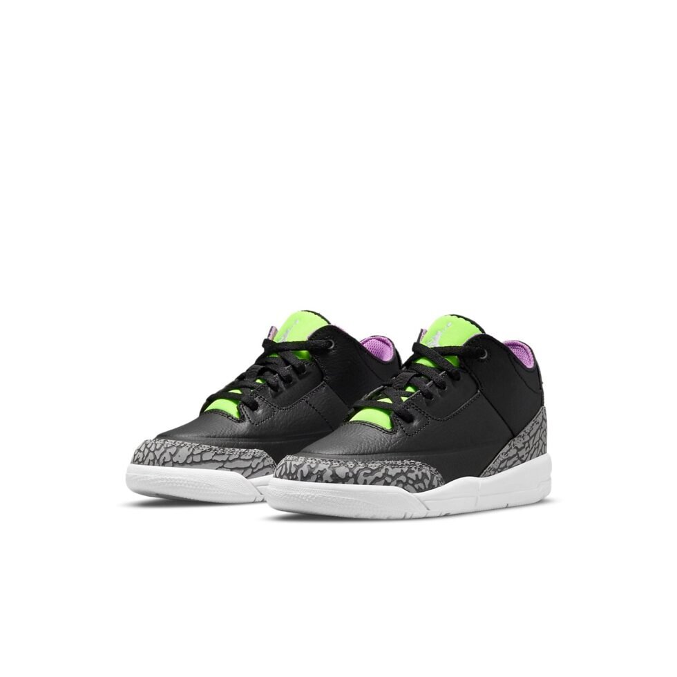 (PS) Air Jordan 3 Retro 'Electric Green' DA2306-003 - Image 3