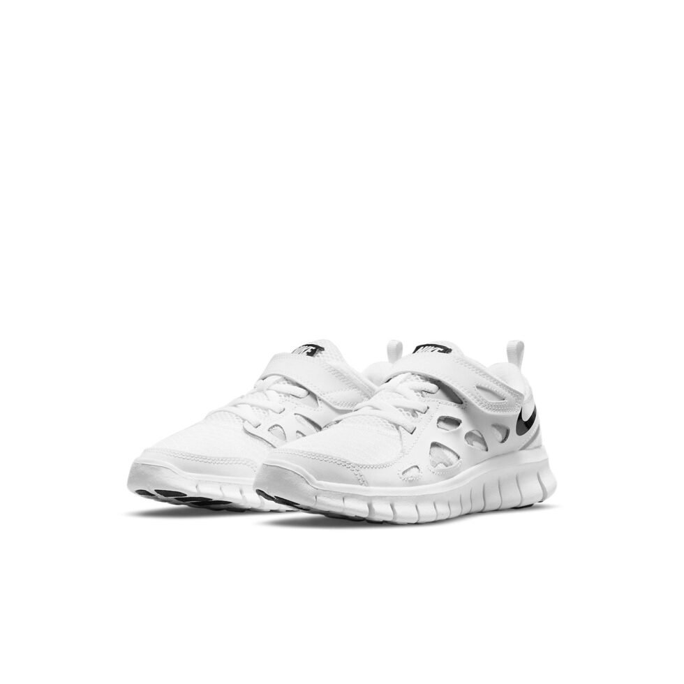 (PS) Nike Free Run 2 'White Black' DA2689-100 - Image 3