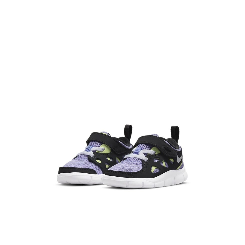 (TD) Nike Free Run 2 'Purple Pulse Light Lemon Twist' DA2692-500 - Image 3
