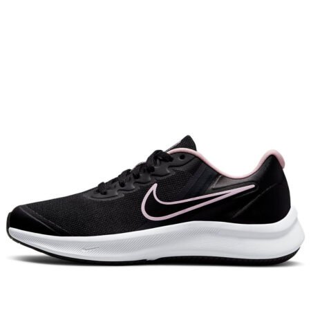 (GS) Nike Star Runner 3 'Black Light Pink' DA2776-002