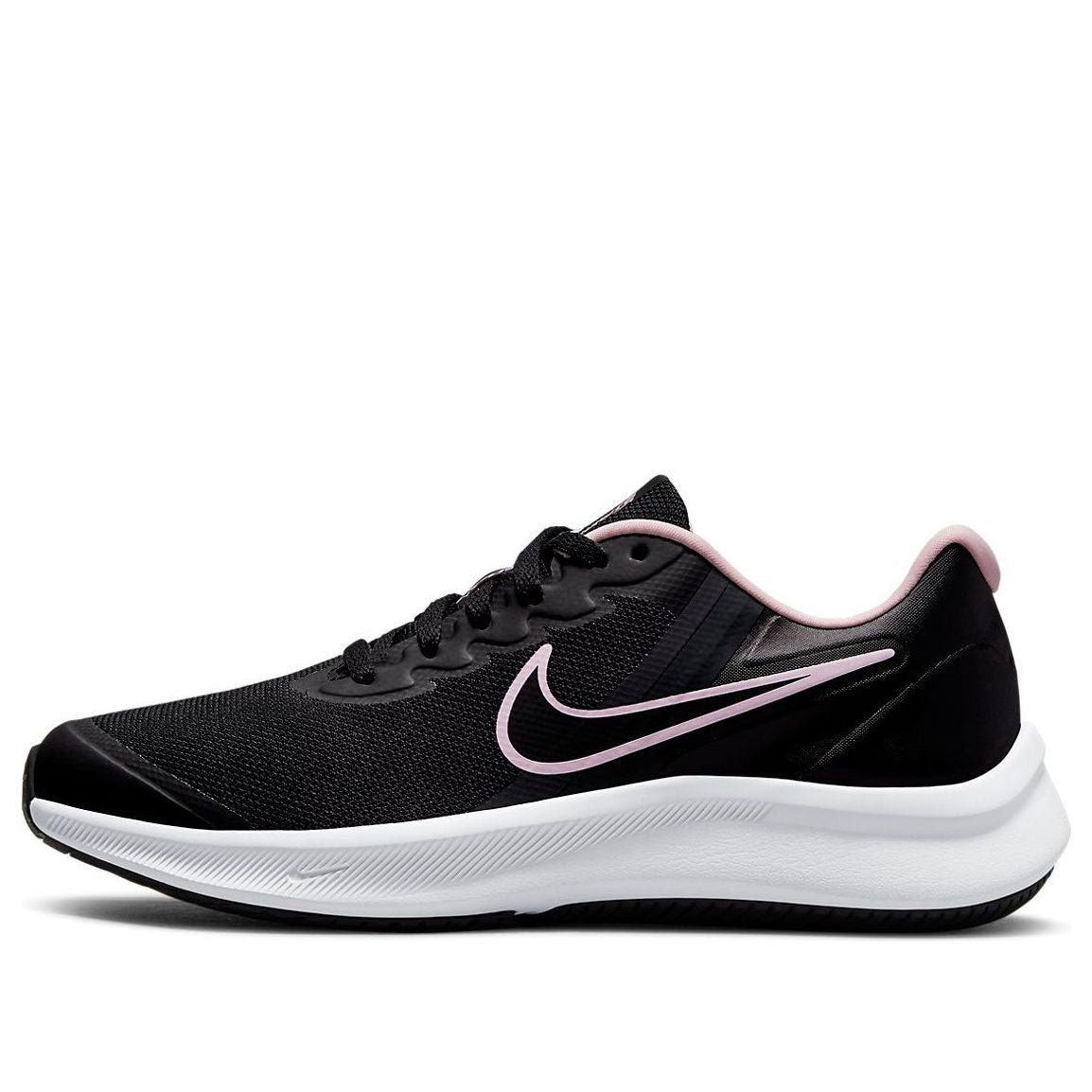 (GS) Nike Star Runner 3 'Black Light Pink' DA2776-002