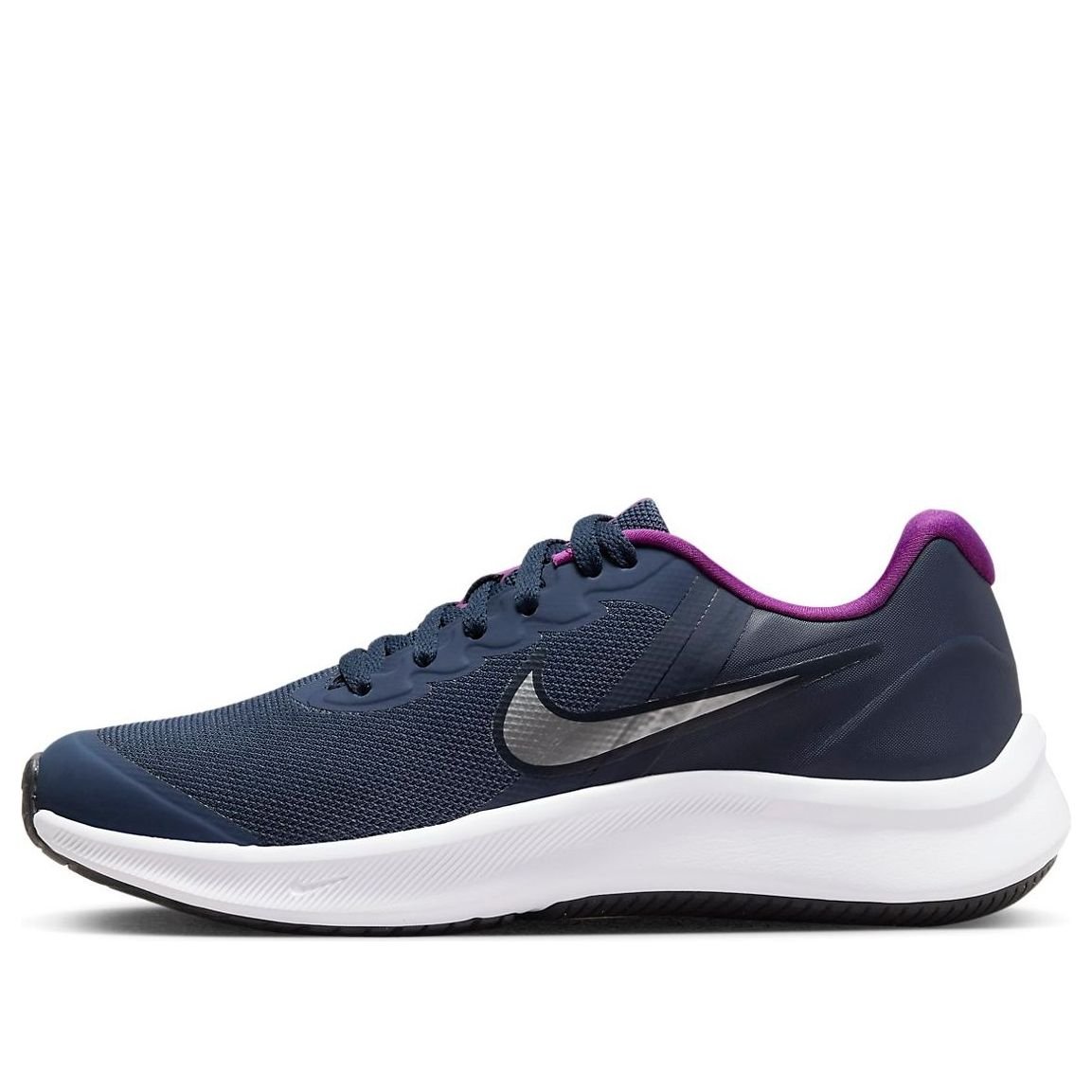 (GS) Nike Star Runner 3 'Midnight Navy Vivid Purple' DA2776-404